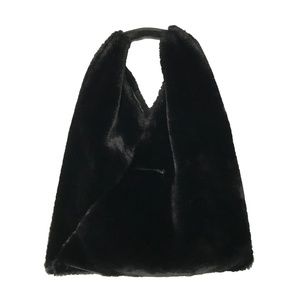 MM6 MARGIELA FAUX-FUR BAG